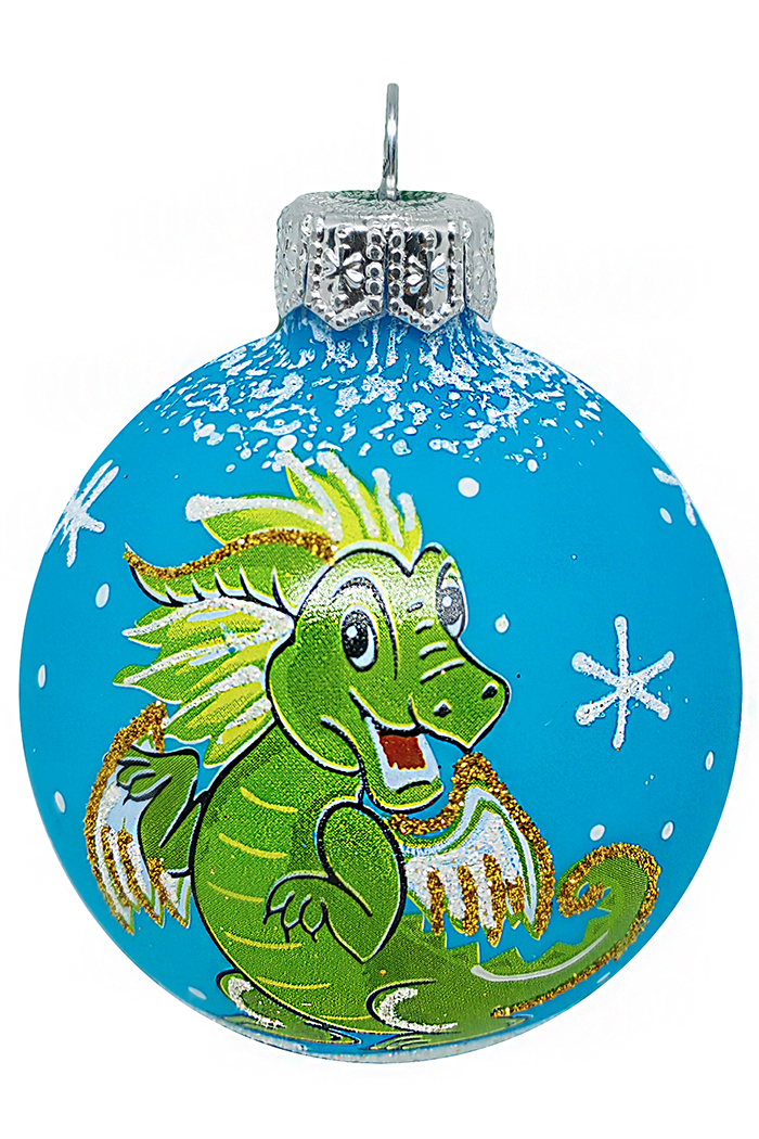 Елочный шар Дракоша С29д